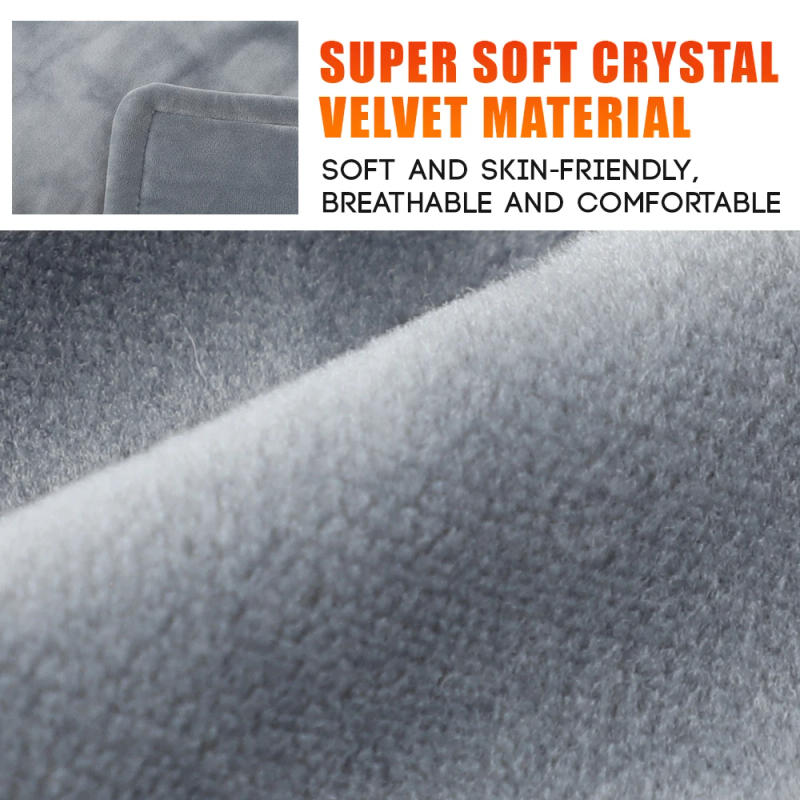 Description Picture 5 of itemElectric Heating Pad Wrap Vest for Neck and Shoulders Winter Body Warmer Whole Back Pain Relief Fatigue Neck Massager Brace