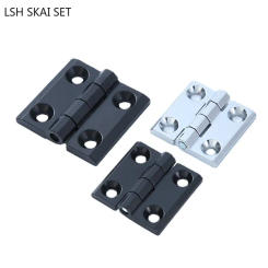 2pcs Strong and Sturdy Zinc Alloy Industrial Mechanical Hinge Electric Cabinet Distribution Box Hardware Wooden Door Hinges