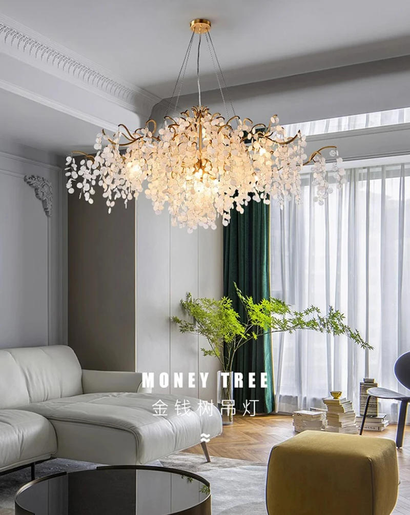 Description Picture 2 of itemModern Ceiling chandelier Chandeliers for dining room hanging light fixture pendant light lamps for living room indoor lighting