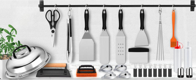 Description Picture 4 of itemGriddle Accessories Kit,Flat Top Grill Accessories Set,Scraper for Outdoor Barbecue barbecue accessories