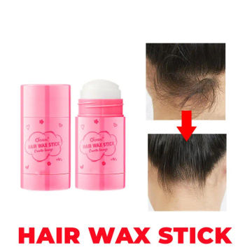 40g Professional Hair Wax Stick Shattered Hair Finishing Cream Gel Broken Styling Smooth Artifact Hair Repair Loose Non-Gre E7P9