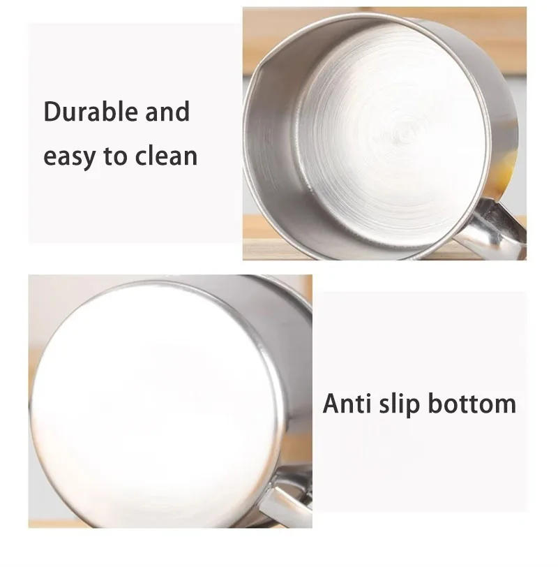 Description Picture 6 of itemStainless Steel Bacon Grease Containers Kitchen Oil Container Can with Strainer for Store Meat Frying Oil Cooking Grease Storage