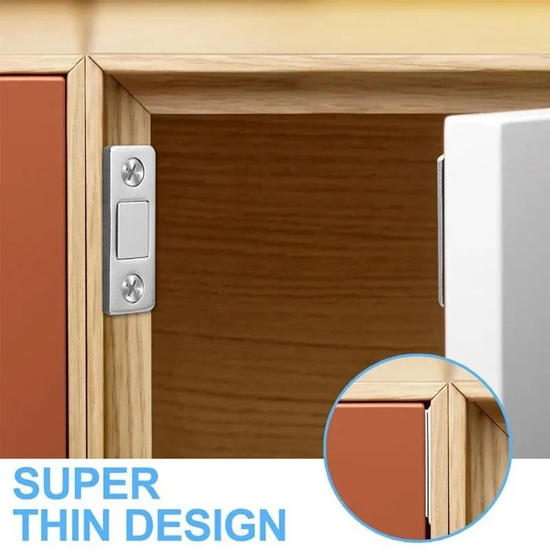 Description Picture 6 of itemWholesale Magnetic Door Catch Ultra-Thin Cabinet Catches Door Closed Magnets Sheet Adhesive Closet Drawer Window Magnet Latches