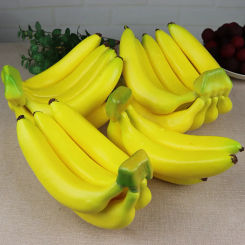 Artificial Banana Fake Fruit Plastic Model Decorative Home Fruit Shop  Photo Prop Display Simulation Banana Home Decoration