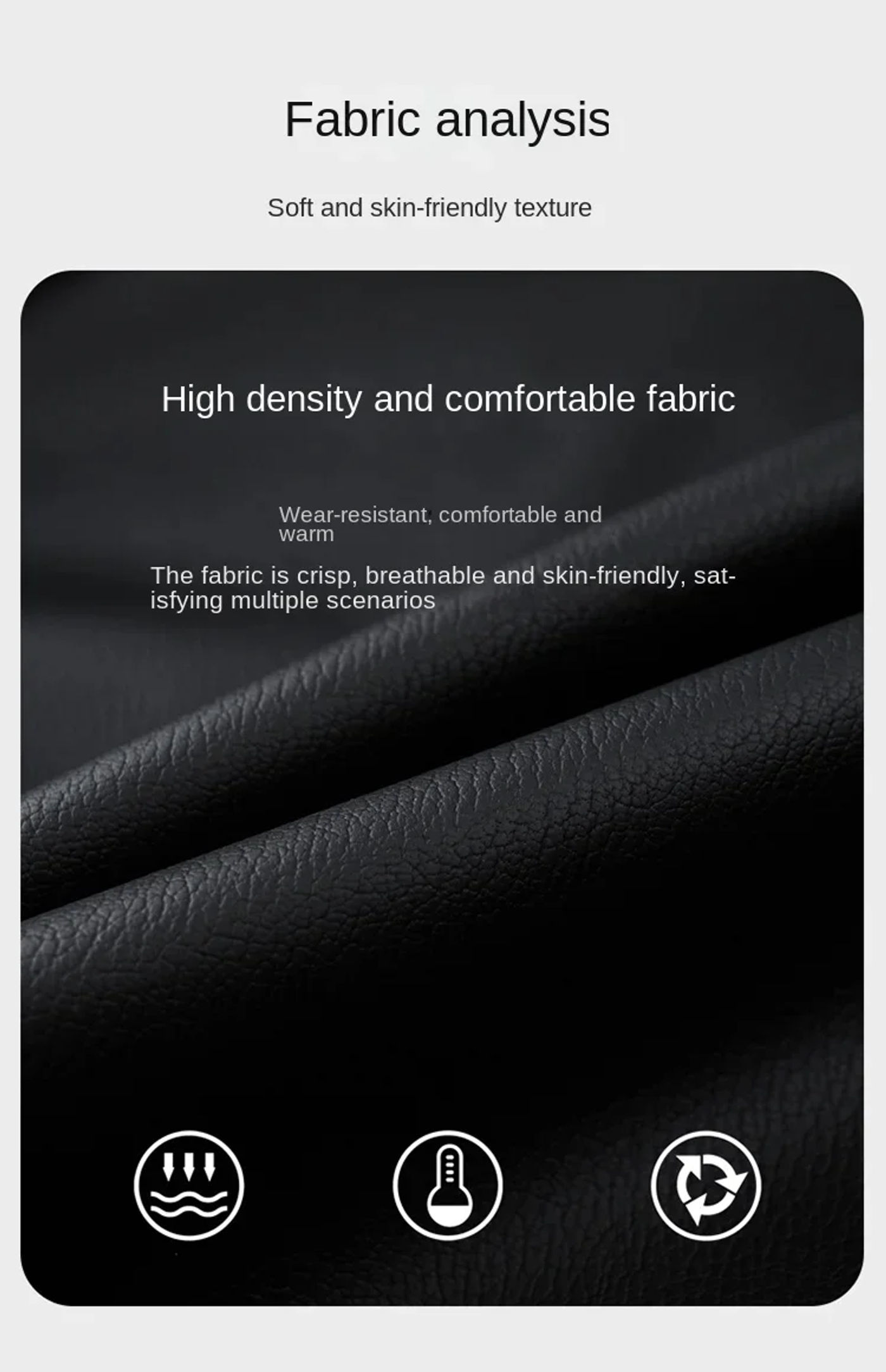 Description Picture 4 of itemLeather Genuine Clothes Men's Coat 2024 Autumn Winter New Fleece-Lined Thickened Casual Fashion Polo Collar Jacket Men