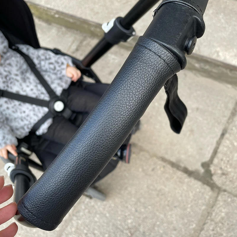 Description Picture 6 of itemStroller Handle Cover FIT FOR Bugaboo Bee3 Bee5 Bee+ Stroller Accessories PU Leather Cover Wagon Armrest Protective Case