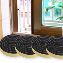 Window Sealing Strips Windproof Sound Proof Door Weather Stripping Dustproof Self-adhesive Tape Door Seam Sealing Strip