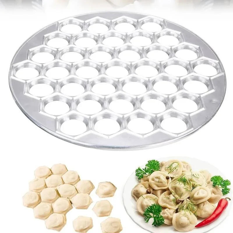 Description Picture 4 of itemRavioli Maker Mold and Cutter Round Square Triangle Ravioli Molds Pasta Pie Dumpling Making Tools Fast Press 10-37 Ravioli