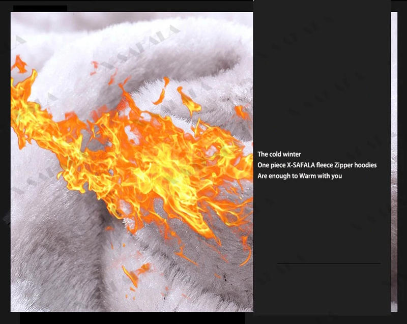 Description Picture 4 of itemLithuania United Flag Lion 3D Print Men Warm Thick Fleece Zipper Hoodie Jacket Windproof Pullover Coat Hooded Outwear