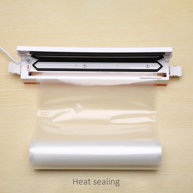 Description Picture 6 of itemHousehold Food Saver Vacuum Bag Storage Bags Machine Film Sealer Vacuum Packer Saran Wrap Food Fresh Long Keeping 1 Roll