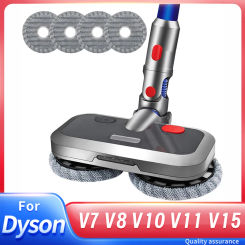 fighter Electric Mop Head for Dyson V7 V8 V10 V11 V15 Wireless Vacuum Cleaner Wet Dry Mop Cleaning Head Floor Brush Parts