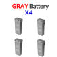 Z908 Grey BatteryX4