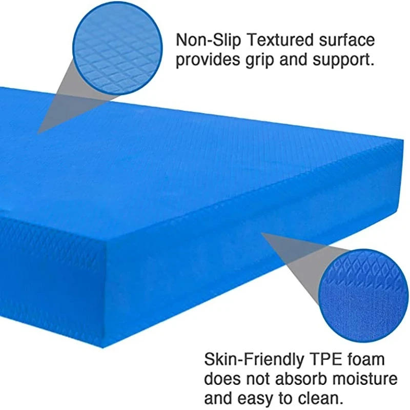 Description Picture 5 of itemSoft Balance Pad TPE Exercise Mat for Yoga Pilates & Physical Therapy