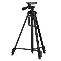 Professional Tripe for Cell Phone F3366T Tripod for Phone Mobile Phone Tripod Camera with Remote Light Night Fishing Light Stand