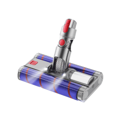 Electric Floor Mopping Head for Dyson V15 V8 V7 V10 V11 Vacuum Cleaner Attachments Double Row Rolling Brush