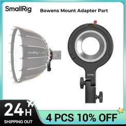 SmallRig Bowens Mount Adapter Part SmallRig Light Stand Adaptor for RC 60B, Load 1.5kg 360° Horizontal 180° Vertical Adjustment