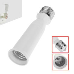 1/2PCS Light Socket Extender Adapter E27 To E27 65mm Screw Bulb Base Adapter Converter Lamp Bulb Socket Lamp Holder Adapter