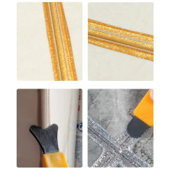 1PC 18cm Caulking Tool Tungsten Steel For Internal And External Corners Scraping Tile Grout Tool For Kitchen Bathroom Tile Wall