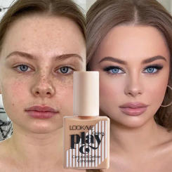 Liquid Concealer Foundation Cream Full Coverage Acne Pores Marks Dark Circles Ivory Lasting Brighten  Face Oil Control Makeup