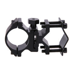 Mount Flashlight Holder Universal Flashlight Laser Torch Bracket Aluminum Alloy Adjustable for Outdoor Camp Hiking