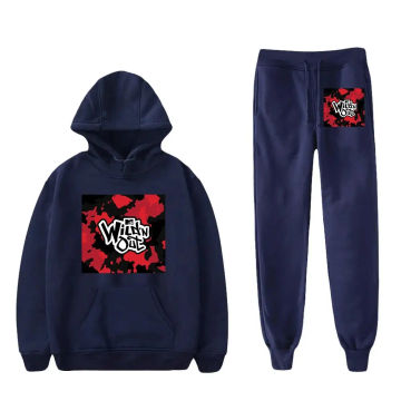 Wild'N Out Tv Show Hoodie Jogger Calças Conjunto de Duas Peças Moletons + Moletons 2024 Harajuku Streetwear Conjunto Homens