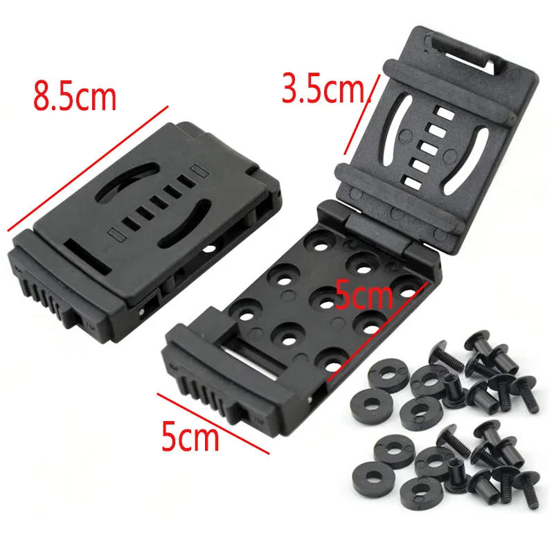 Description Picture 5 of item1PCS Scabbard Waist Clip K Sheath Attach Back Belt Clamp KYDEX Gun Holster Knife Back Clip bushcraft Hunting Accessories