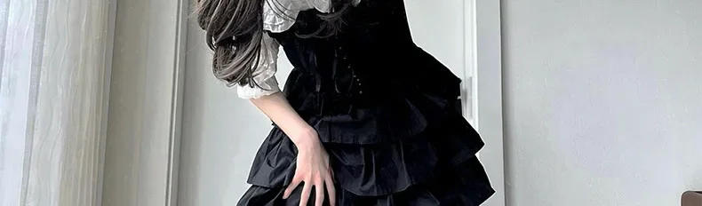 Description Picture 2 of itemSexy Mesh Fishnet Thigh High Stockings JK Lolita Girl Long Socks Stockings Japanese Style Lace Bowknot Suspender Knee High Socks