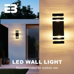 Ebuybest Outdoor LED Wall Light Waterproof E27/E26 Exterior Wall Lamp AC90-260V Outside Facade Wall Lighting for Porch Street