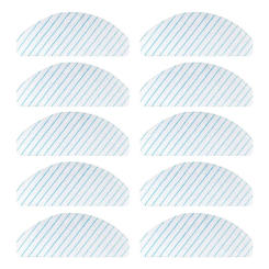 10 Pcs For Ecovacs T9 Power Max Aivi Series Accessories Cleaning Cloth Robot Vacuum Cleaner Mopsweeping Spare Parts