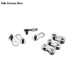 2PCS 6/7/8/9/10 Speed Speed Bike chain connector lock set MTB road bicycle Connector for Quick Master Link Joint Chain bike part