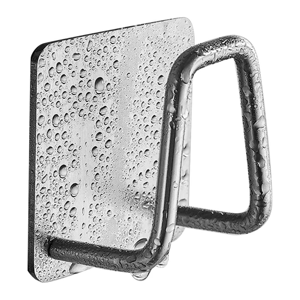 Description Picture 6 of item1PC Kitchen Stainless Steel Sink Sponges Holder Self Adhesive Drain Drying Rack Kitchen Wall Hooks Accessories Storage Organizer
