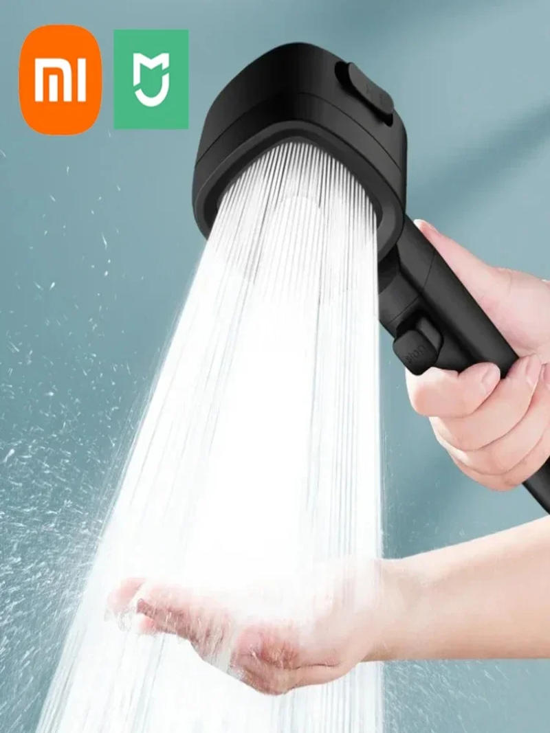 Description Picture 2 of itemXiaomi High Pressure Shower Head Water Saving 3-Modes Shower Head Adjustable Water Massage Sprayer Home Bathroom Accessories New
