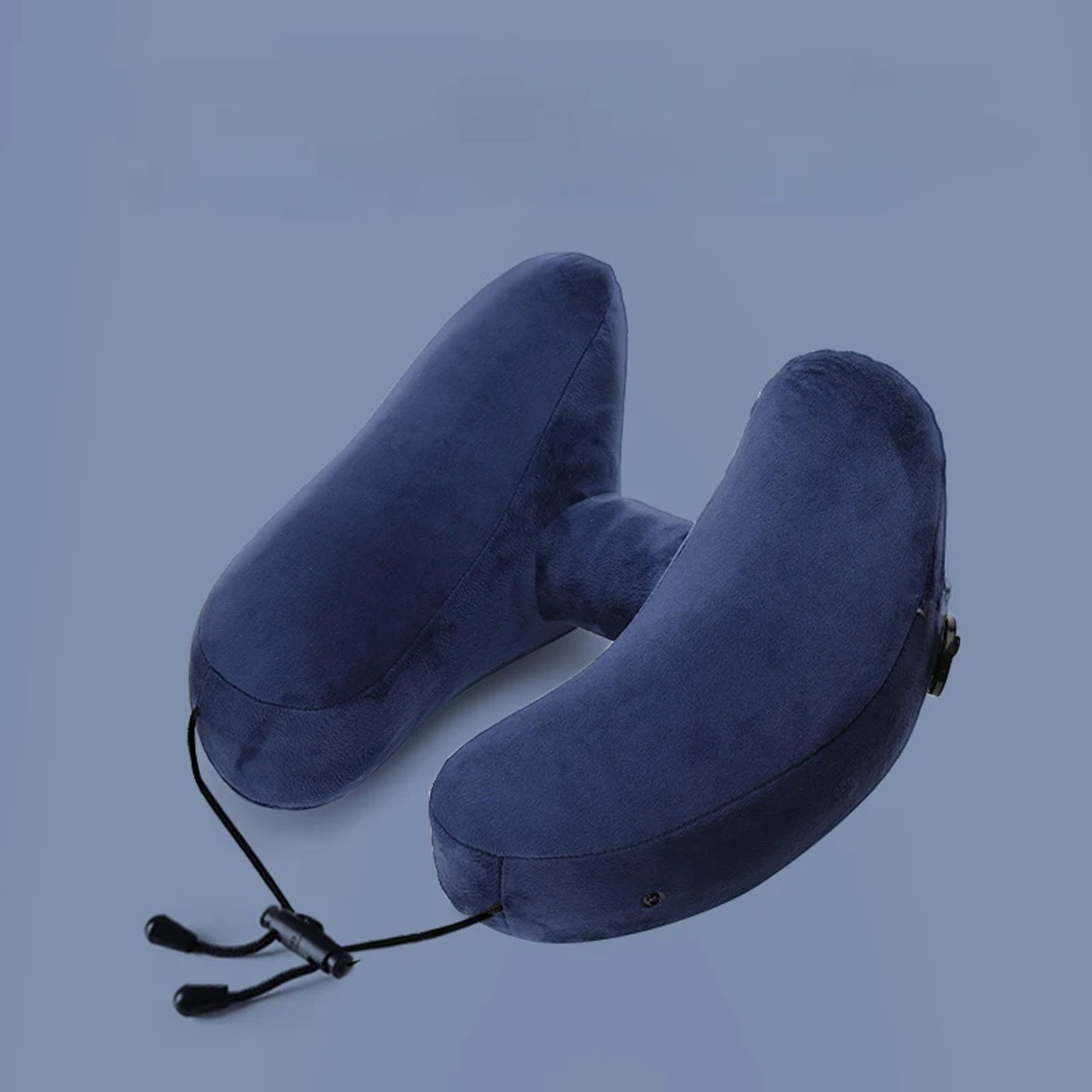 Description Picture 3 of itemTravel neck pillow inflatable pillow H hooded nap pillow Outdoor car long-distance airplane neck pillow