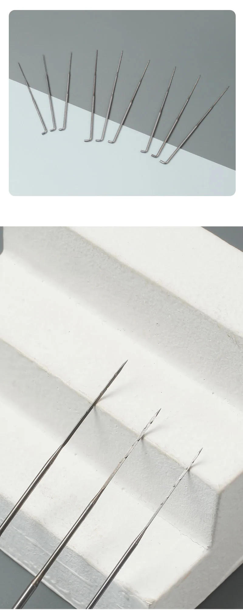 Description Picture 3 of item20pcs Felt Needle Set Handcraft Wool Felting Needles Kits DIY Craft Needlework Tools Sewing Accessories 3 Sizes Poke Needle Felt