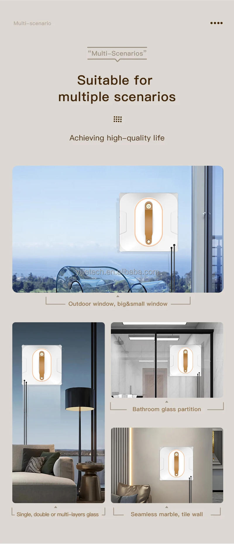 Description Picture 2 of itemHot Seller Window Cleaning Tool _Window Cleaning Robot for Home Cleaning