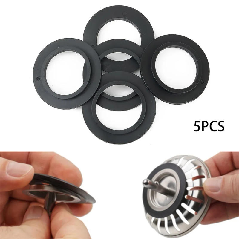 Description Picture 2 of item5pcs Kitchen Sink Plug Rubber Seal 78/79/80/82/83mm Drains Gasket Parts Bathroom Sink Accessories Strainer Washers For Kitchen