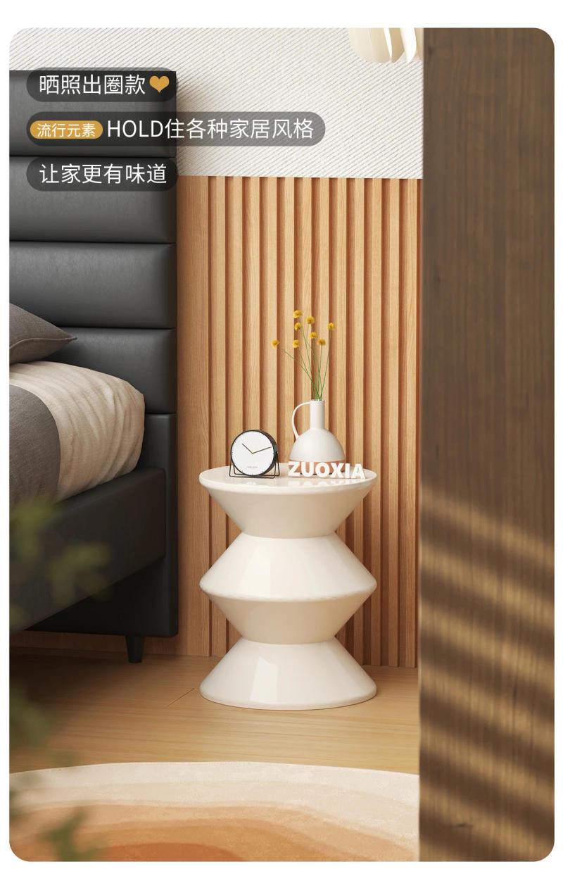 Description Picture 5 of itemBedroom Bedside Table Nightstands Living Room Simple Children Nightstands Side Table Plastic Mesa De Cabeceira Home Furnitures
