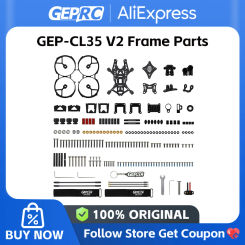 GEPRC GEP-CL35 V2 Frame Parts for CineLog35 V2 FPV Drone RC FPV Quadcopter Racing  Drone Replacement Accessories Parts