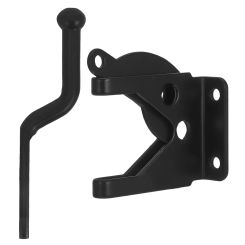 Iron Latch Cabinet Hinges Fence Gate Handles Trailer Straight Hair Carbon Steel Latches Hardware