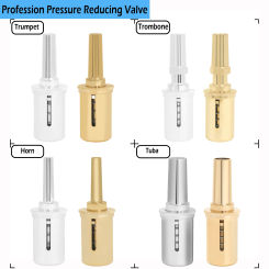 Pressure Reducing Valve Trumpet Trombone Baritone Tuba Horn Mouthpiece Decompression Beginner's Exercise Trainer Brass Accessory