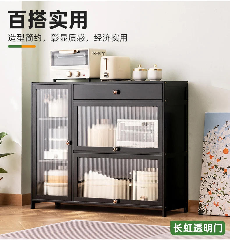 Description Picture 6 of itemAccent Nordic Kitchen Cabinet Sideboard Coffee Exquisite Storage Cabinet Buffet Cupboard Moveis Para Casa Home Furniture CY50KC