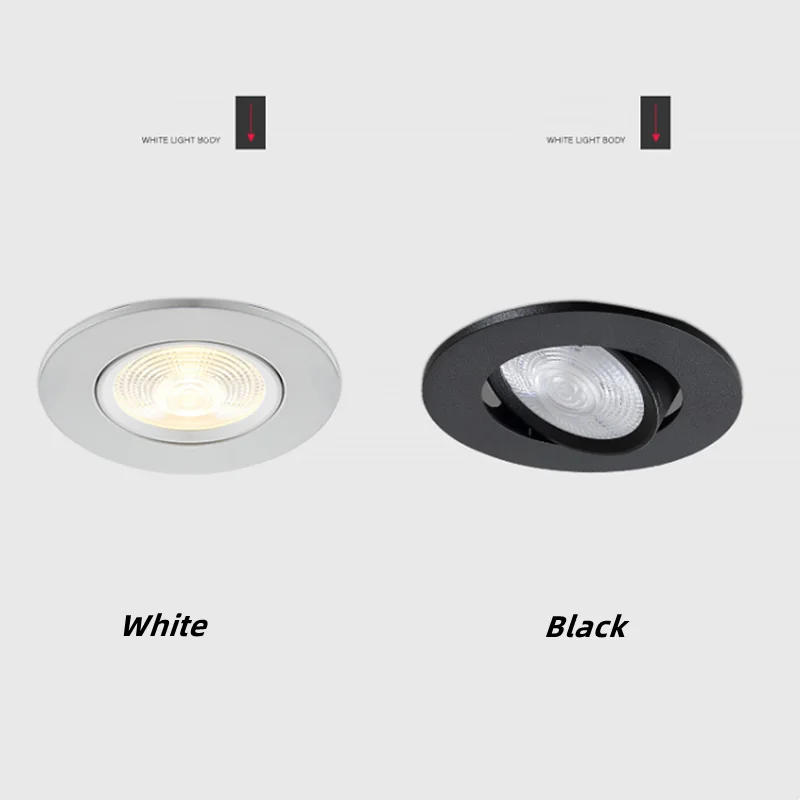 Description Picture 5 of itemLED Downlight COB Dimmable Recessed Downlight Ceiling Light LED Spotlight White/Black Shopping Mall Living Room Home Decoration