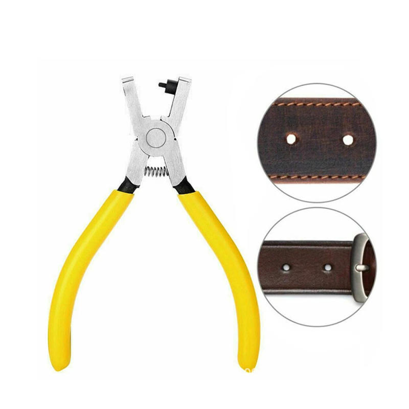 Description Picture 5 of itemLeather Belt Hole Punch Plier Eyelet Puncher Household Leathercraft Plier Eyelet Puncher Revolve Sewing Machine Rivet Snap Tool
