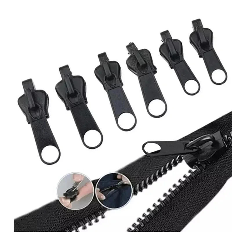 Description Picture 5 of item3 Sizes Universal Instant Fix Zipper Repair Kit Replacement Zip Slider Teeth Rescue Sewing Clothes Bag Zippers Tool Accessories