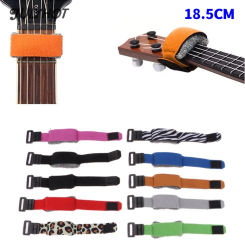 1PC Guitar Color Wraps Strings Mute Muter Fretboard Muting Wraps Acoustic Electric Guitar Bass Ukulele Instrument Accessory