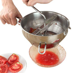 Food Grade Potato Mincer Food Grade Rotary Mixing Labor-saving Anti-cracking Food Mill  Potato Mud Mill Grinding