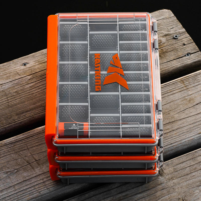 Description Picture 4 of itemKastKing HyperSeal Waterproof Fishing Tackle Box 3600 and 3700 Tackle Trays Organizer with Removable Dividers Lure Box