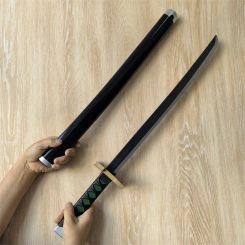Assembled Demon Slayer Katana Sword Original Anime Cosplay Weapon Orange  Kyoujurou Tanjirou Tokitou Muichirou Swords 72cm