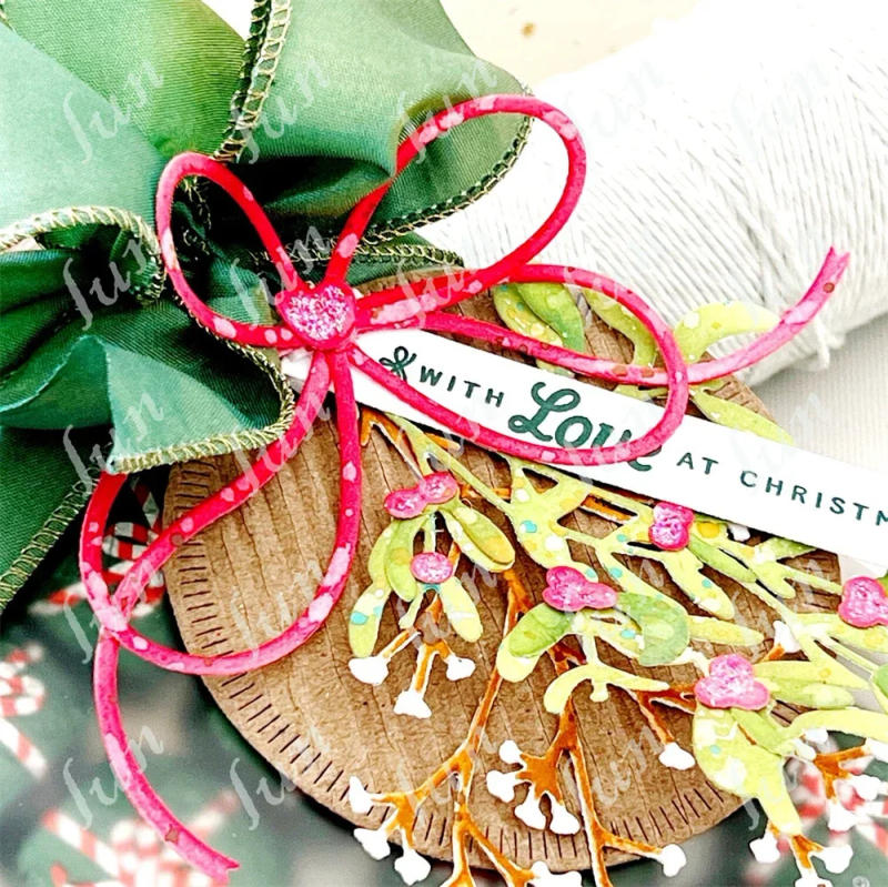 Description Picture 6 of itemScrapbooking Decorations 2024 Clear Stamps and Metal Cutting Dies Sets Diy Christmas Gift Box Card Album Embossing Template