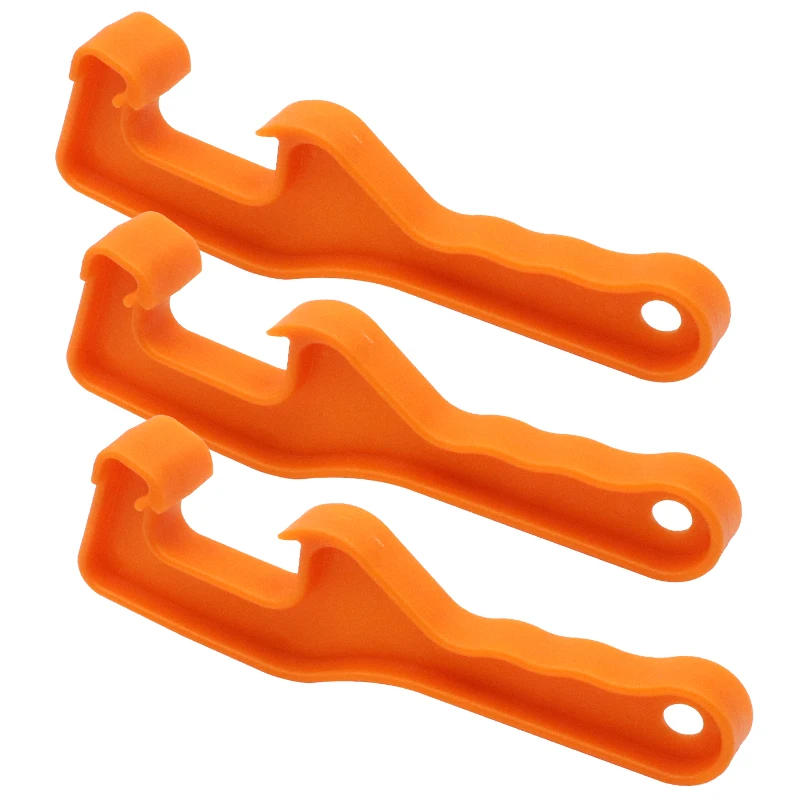 Description Picture 4 of itemBeekeeping Plastic Honey Pail Opener Container Opener Bucket Manual Can Opener Abs Plastic Opening Wrench Bees Tool 1 Pcs